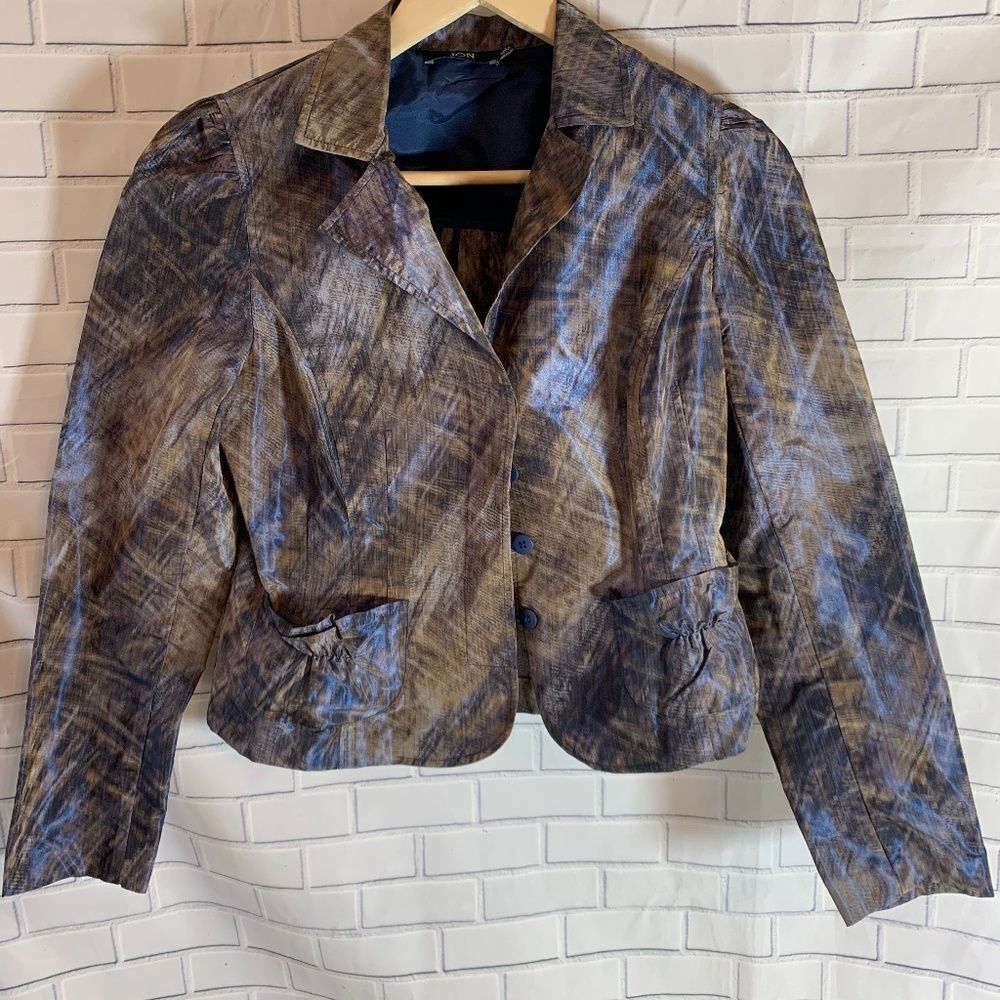 Jon By Teri Jon Cropped Jacket Sz. 6
